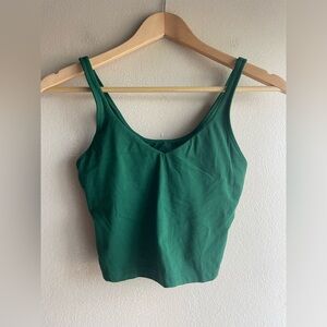 Lululemon Green Women Sport Bra Top Size 4